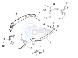 LX 150 4T ie E3 drawing Side cover - Spoiler