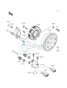 JH 750 B [SUPER SPORT XI] (B1-B3) [SUPER SPORT XI] drawing GENERATOR