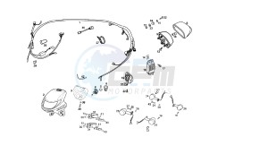 SENDA R X-RACE - 50 CC VTHSR1D1A EU2 drawing WIRING HARNESS