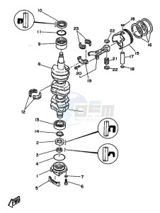 90A drawing CRANKSHAFT--PISTON