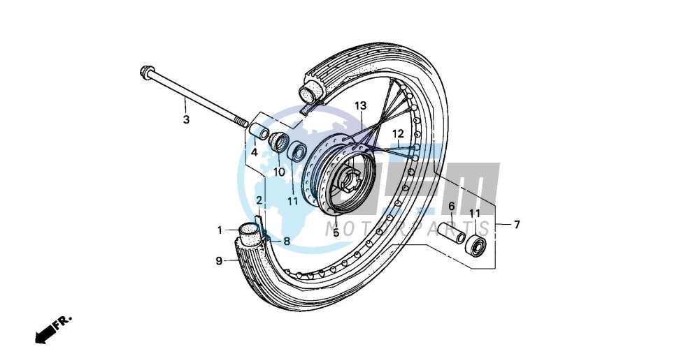 FRONT WHEEL