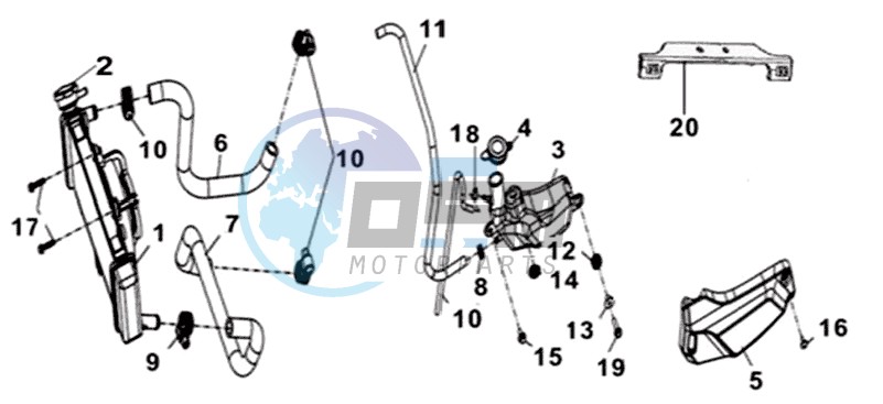 RADIATOR ASSY-SPARE TANK