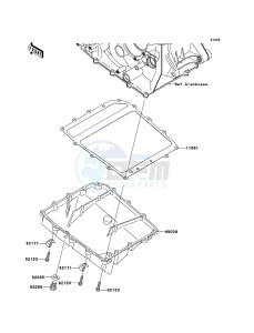 NINJA ZX-10R ZX1000D6F FR GB XX (EU ME A(FRICA) drawing Oil Pan