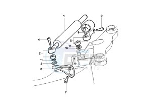 MITO EV 125 drawing STEERING DAMPER