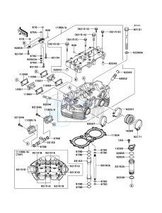 W800 EJ800AEFA GB XX (EU ME A(FRICA) drawing Cylinder Head