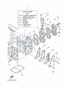 25NMHOL drawing CYLINDER--CRANKCASE