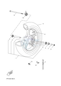 NS50 NITRO (1PH2 1PH2) drawing FRONT WHEEL