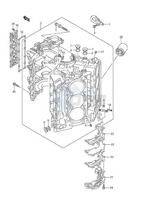 DF 200 drawing Cylinder Block