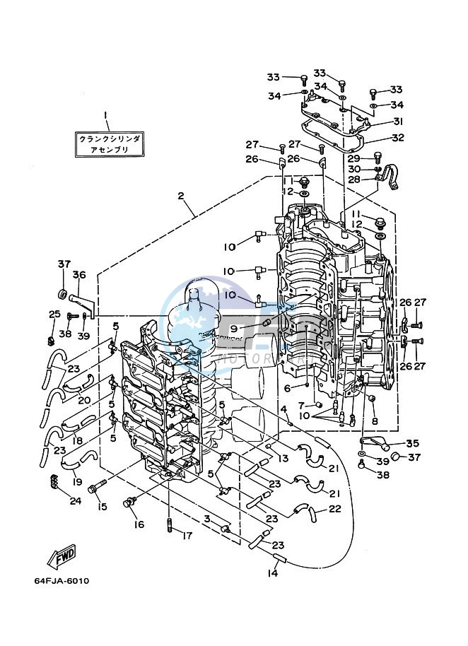 CYLINDER--CRANKCASE