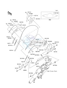 VN 2000 J [VULCAN 2000 CLASSIC LT] (8F-9F) J8F drawing COWLING