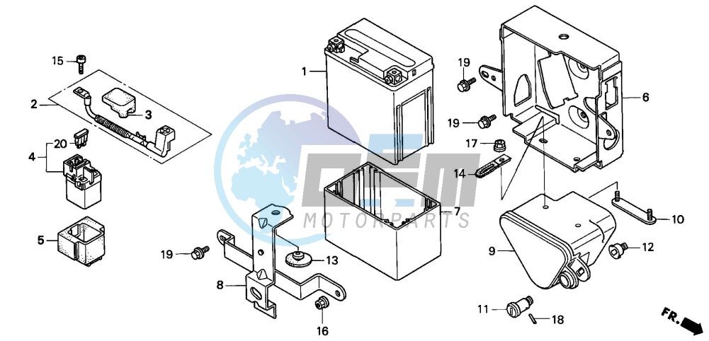 BATTERY/BATTERY BOX