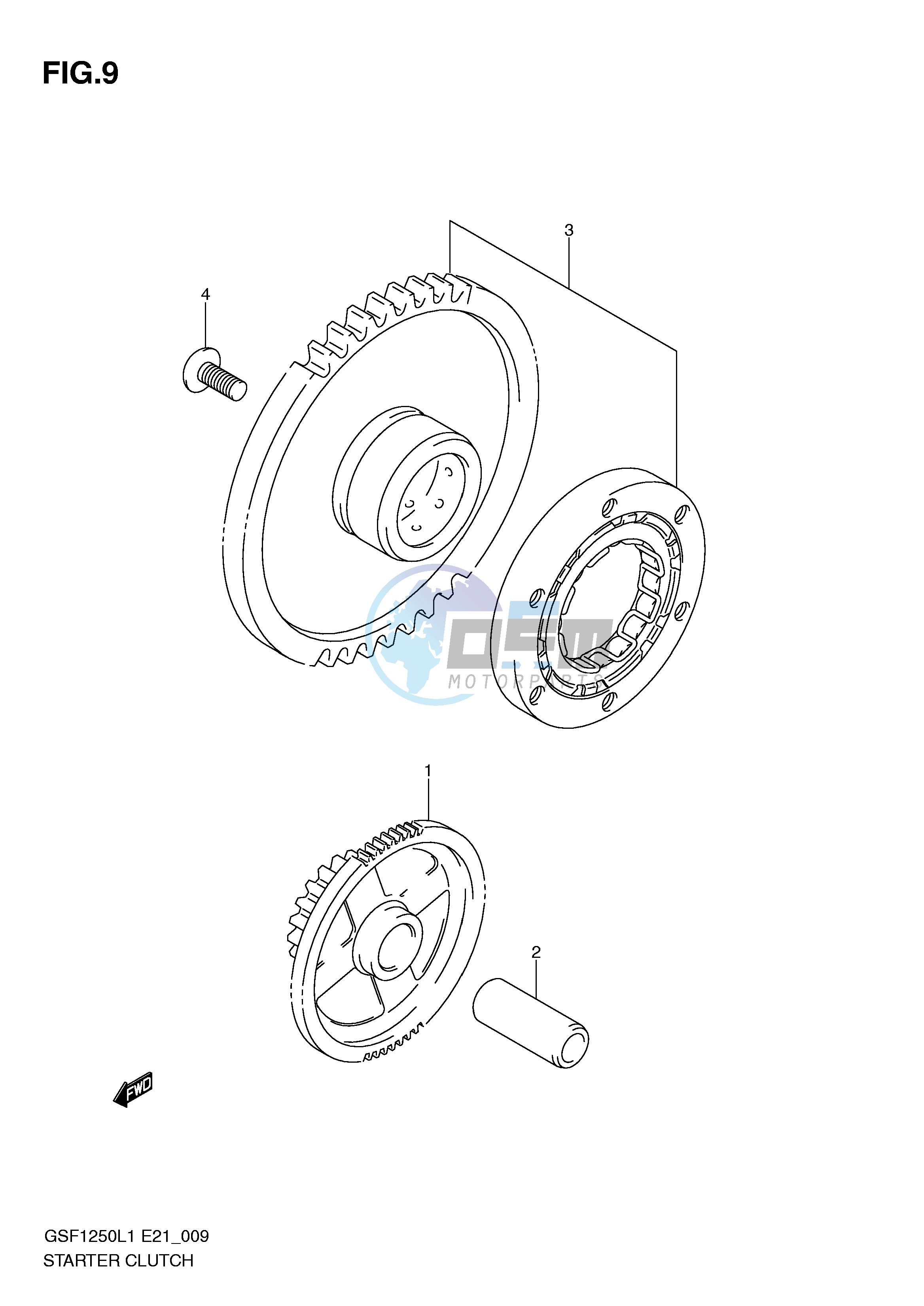 STARTER CLUTCH