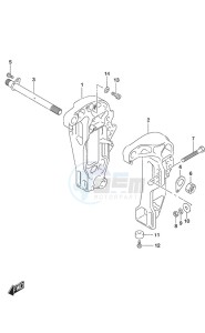 DF 50A drawing Clamp Bracket High Thrust