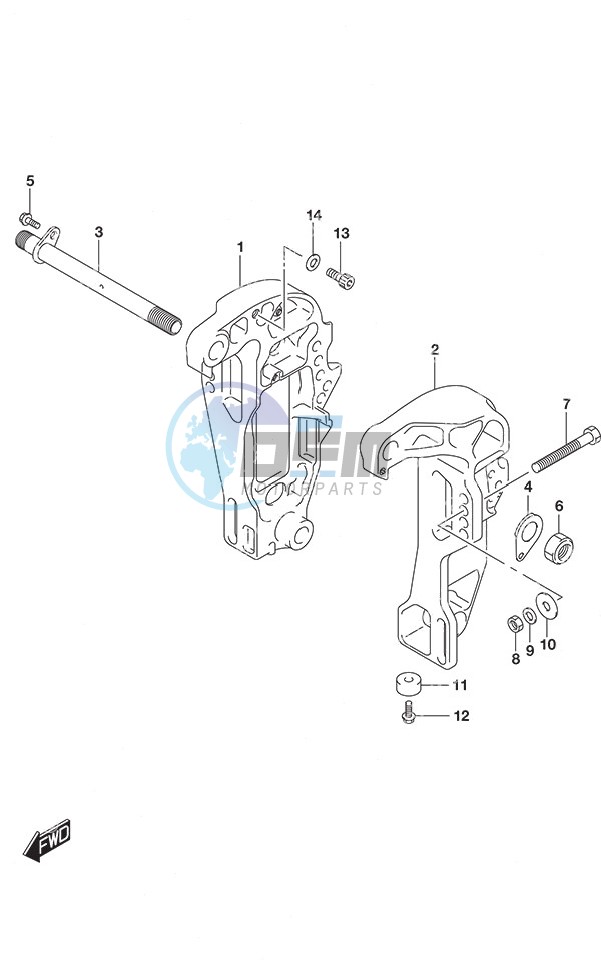 Clamp Bracket High Thrust