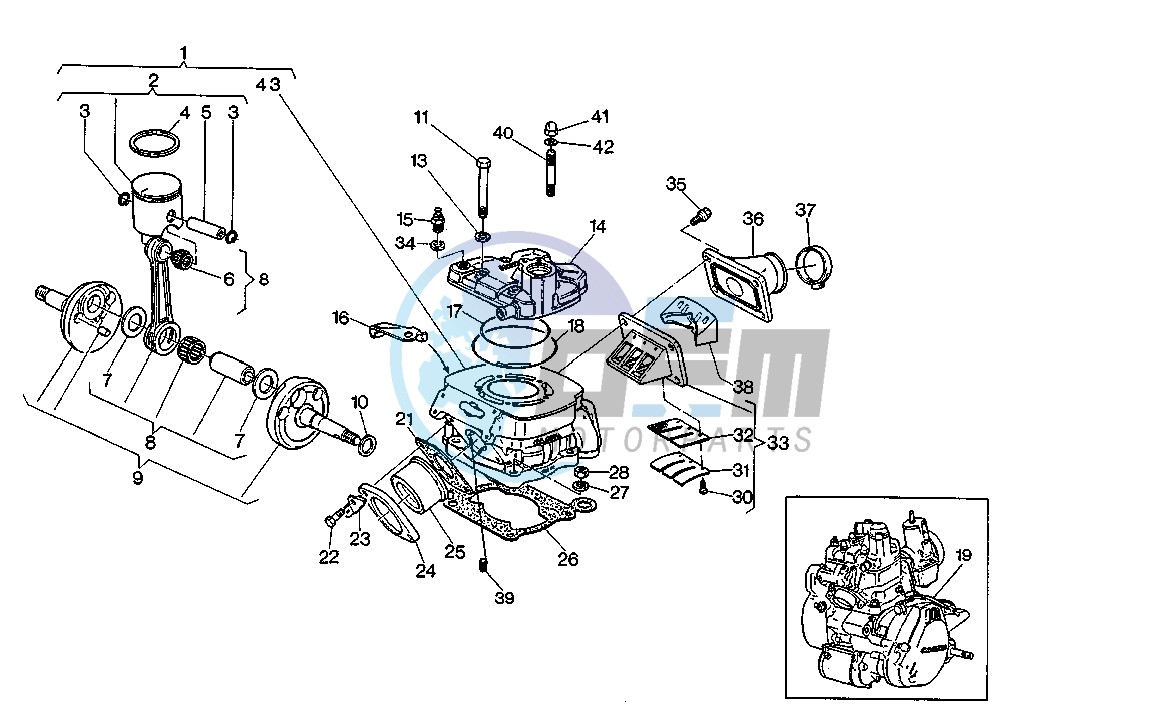 CRANKSHAFT-CYLINDER