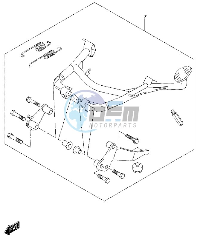 OPTIONAL (CENTER STAND SET)