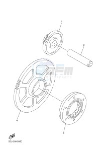 XJ6S ABS 600 DIVERSION (S-TYPE, ABS) (36D7) drawing STARTER