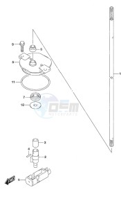 DF 175A drawing Clutch Rod