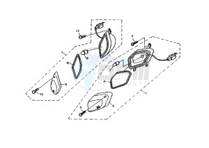 XC T CYGNUS 125 drawing FLASHER LIGHT