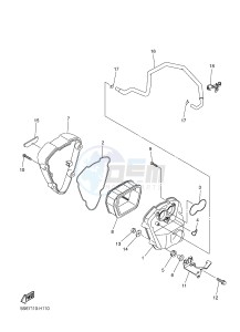 XVS1300A MIDNIGHT STAR (12C7) drawing INTAKE 2