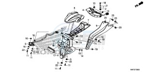 CBR1000RAH 2ED - (2ED) drawing TAILLIGHT