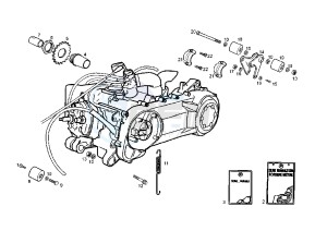 GP 1 EURO2 - 50 cc drawing ENGINE