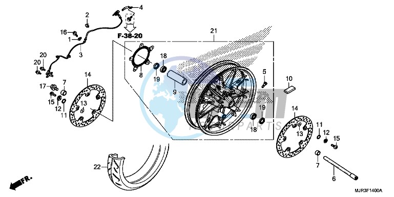 FRONT WHEEL