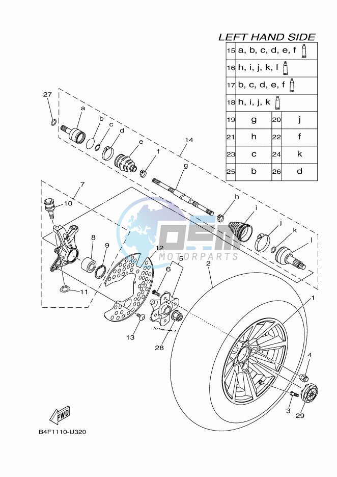 FRONT WHEEL