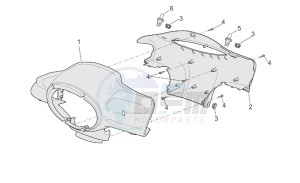 Scarabeo 50 Di-Tech drawing Front body I