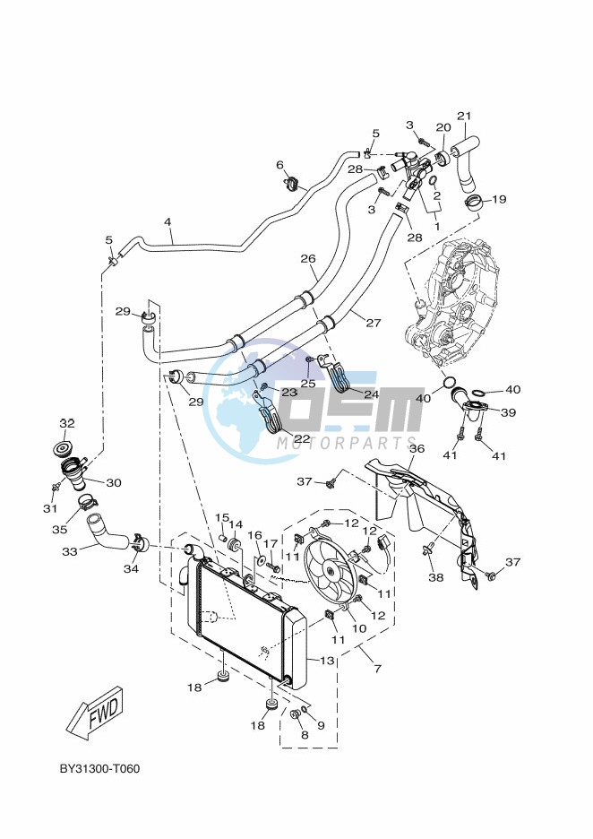 RADIATOR & HOSE