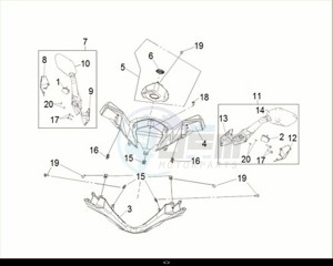 CRUISYM a 300 (LV30W2Z1-EU) (M2) drawing HANDLE COVER