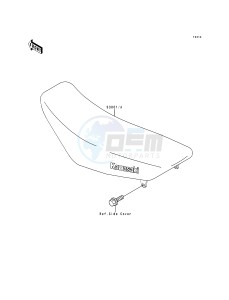 KX 80 R [KX80] (R6-R7) [KX80] drawing SEAT