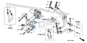 XL1000VA9 Ireland - (EK / ABS) drawing ABS UNIT (REAR)