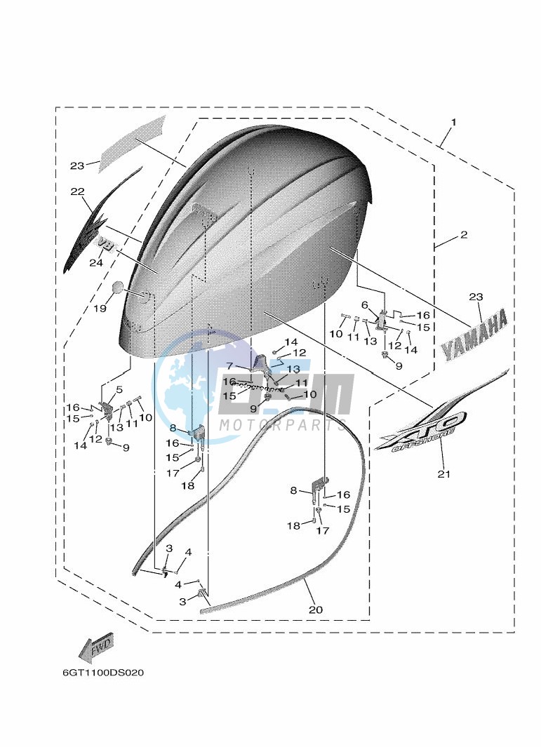 FAIRING-UPPER