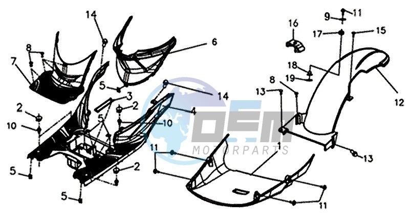 BOTTOM PLATE / FRAMECOWLING