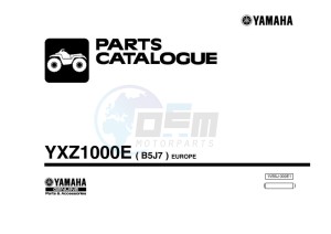 YXZ1000E YXZ1000R (B5J7) drawing Infopage-1