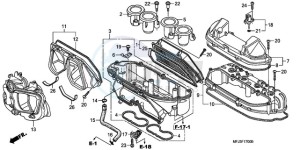 CBR600RR9 BR / MME SPC - (BR / MME SPC) drawing AIR CLEANER