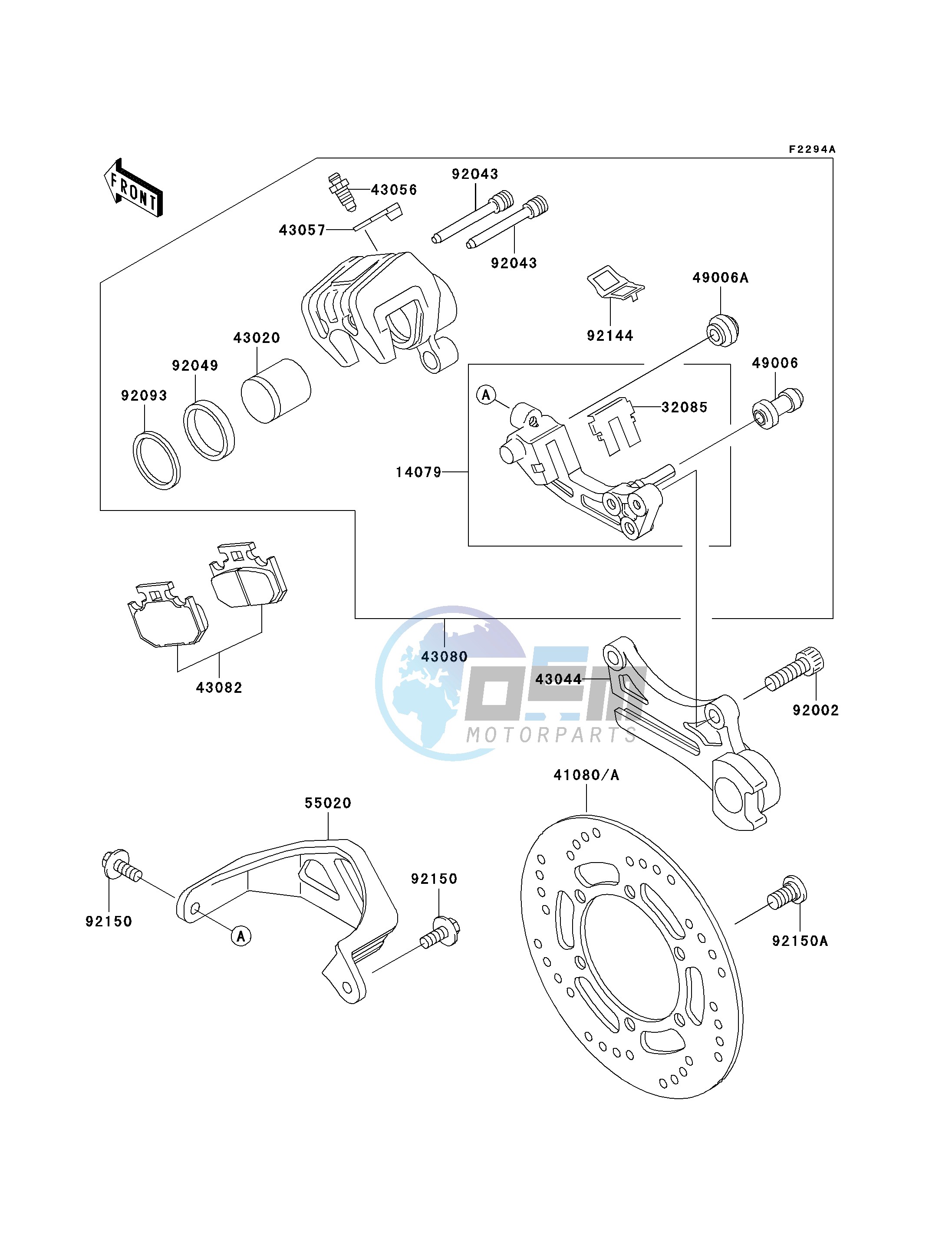 REAR BRAKE-- A11_A12- -