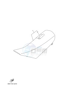 TT-R110E (5B6U 5B6V 5B6W 5B6W) drawing SEAT