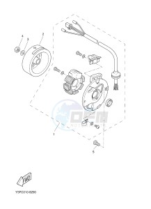 CW50 BOOSTER SPIRIT (5WWW 5WWW) drawing GENERATOR