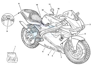 MITO EV 6 MARCE 125 drawing LABEL COLOR “D”