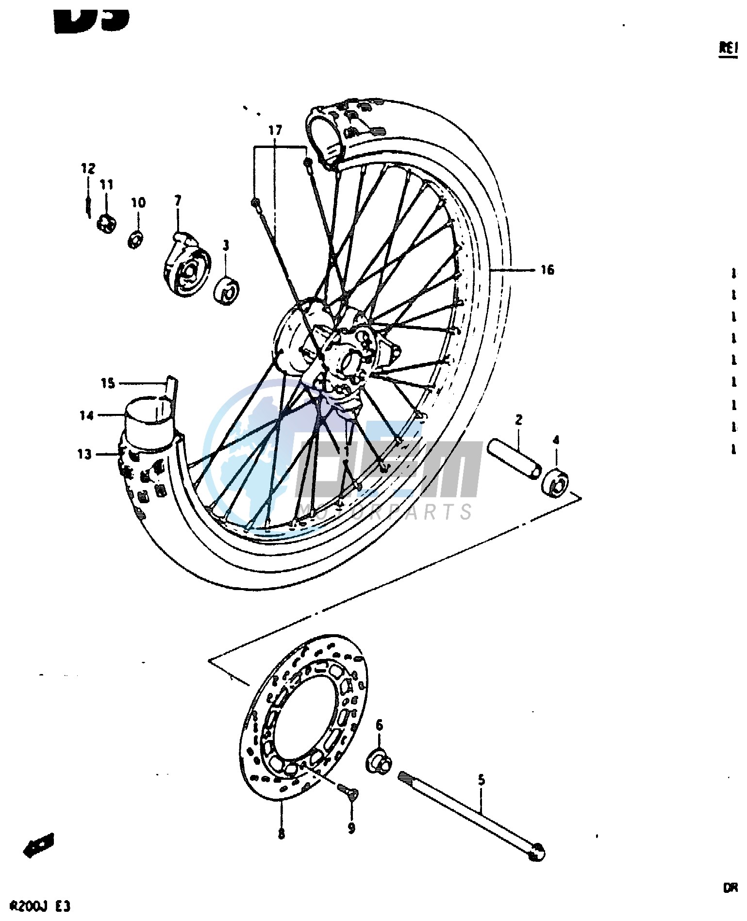 FRONT WHEEL