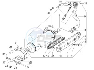 MP3 400 ie drawing Silencer