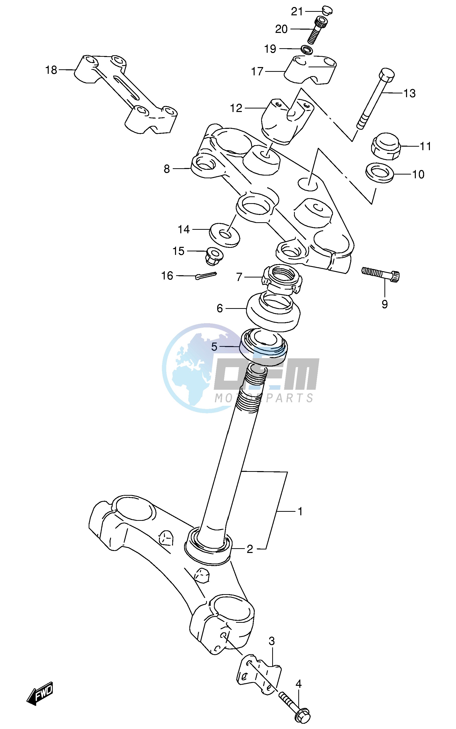 STEERING STEM