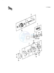 KLT 250 P [POLICE] (P1) [POLICE] drawing OIL PUMP_OIL FILTER