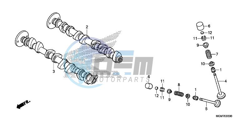 CAMSHAFT/ VALVE