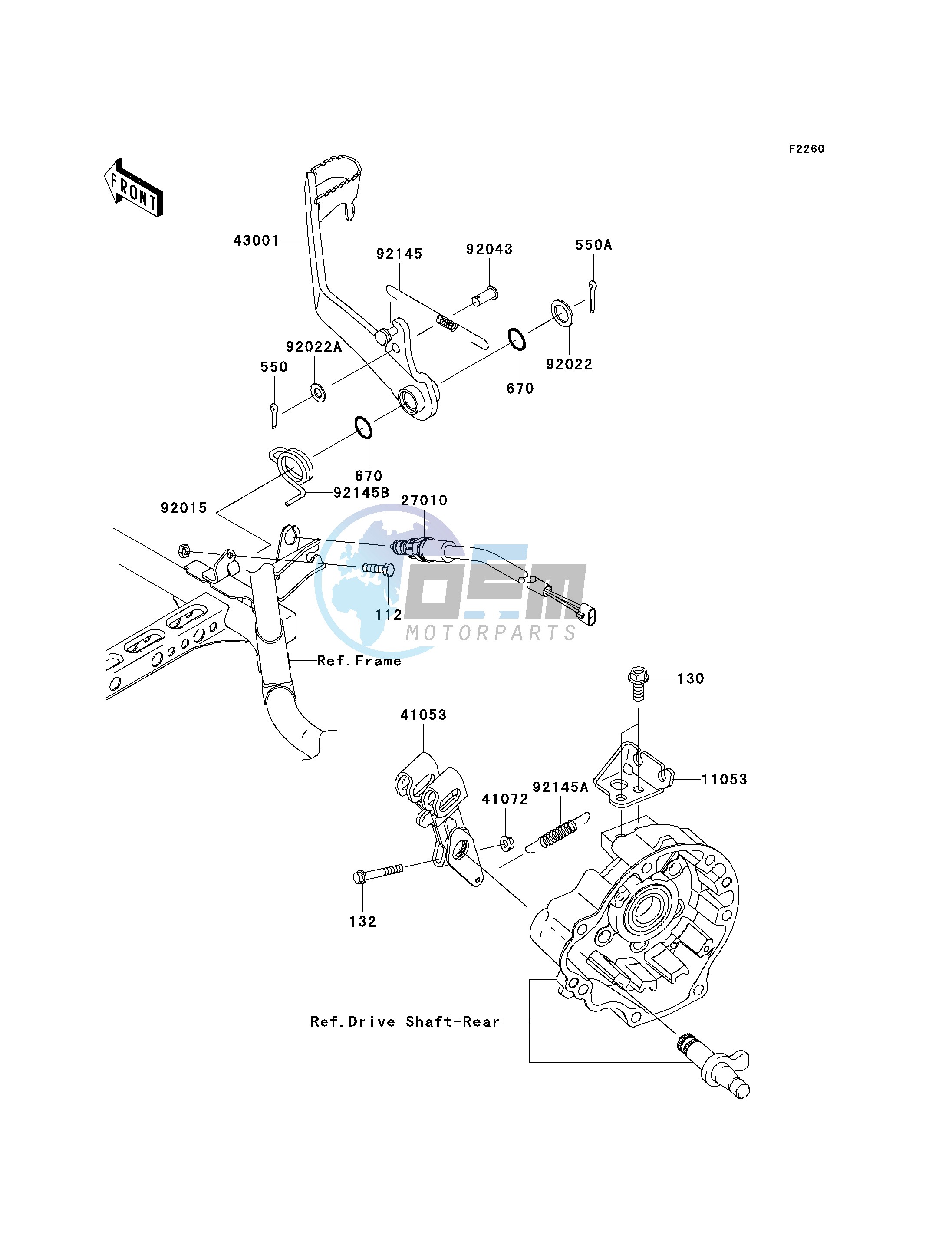 BRAKE PEDAL