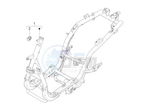 fly 50 4t 2v drawing Frame/bodywork