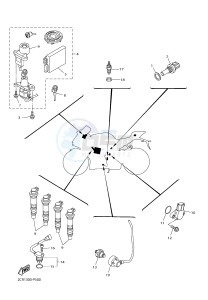 YZF-R1 998 R1 (2CRC 2CRD) drawing ELECTRICAL 1