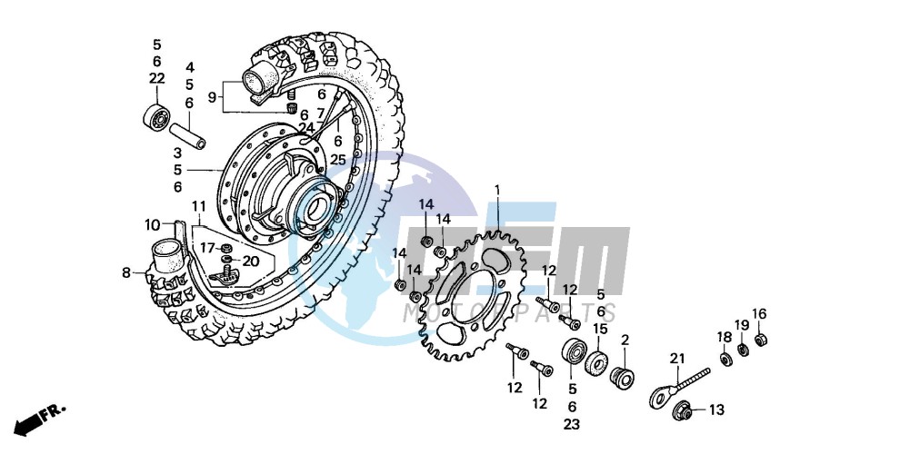 REAR WHEEL